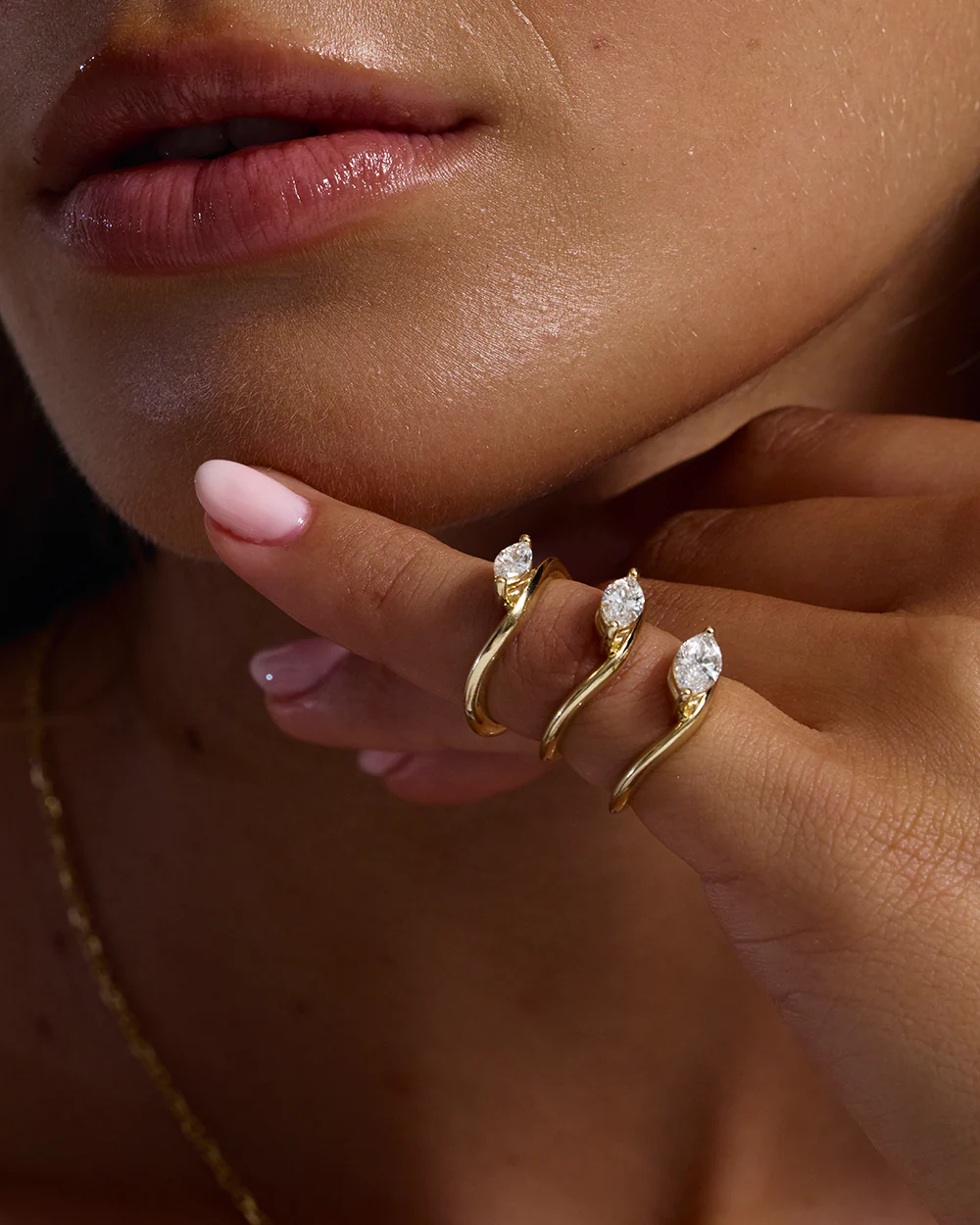 Astra Marquise Pinky Ring - Image 12