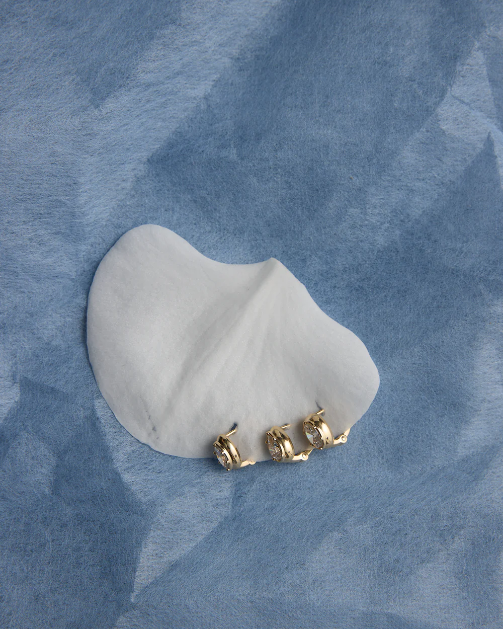 Cleo Marquise Diamond Huggies - Image 14