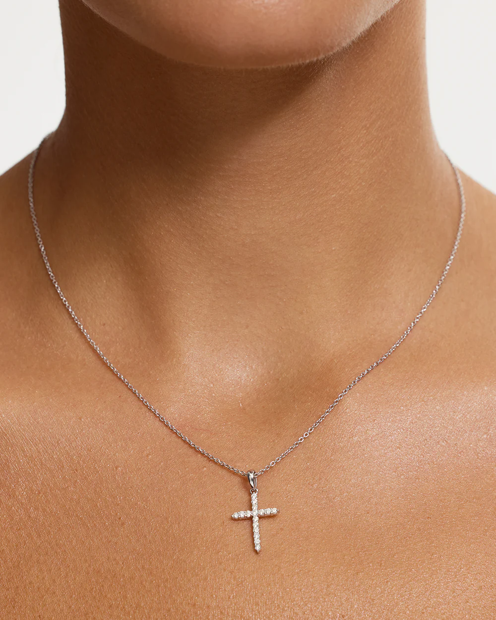 Diamond Cross Necklace - Image 10