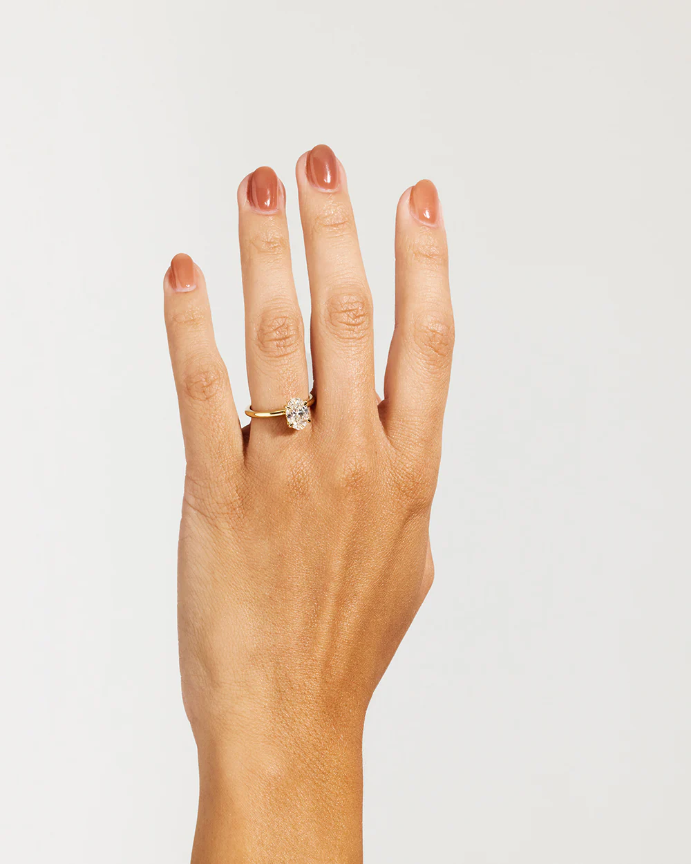 Grace 1.5ct Oval Diamond Engagement Ring - Image 4