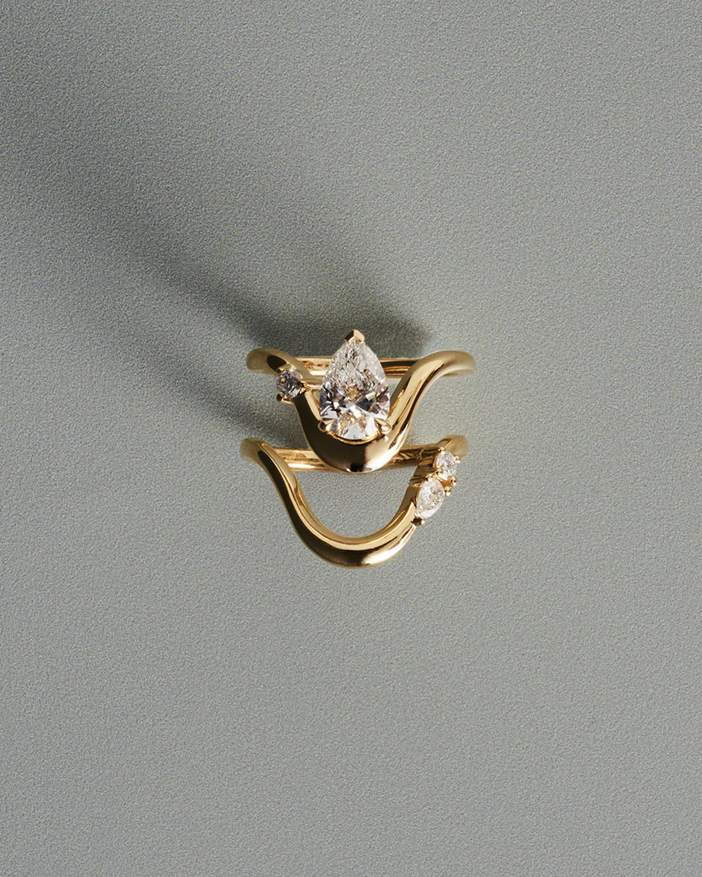 Maeve Curved Diamond Band - Image 8