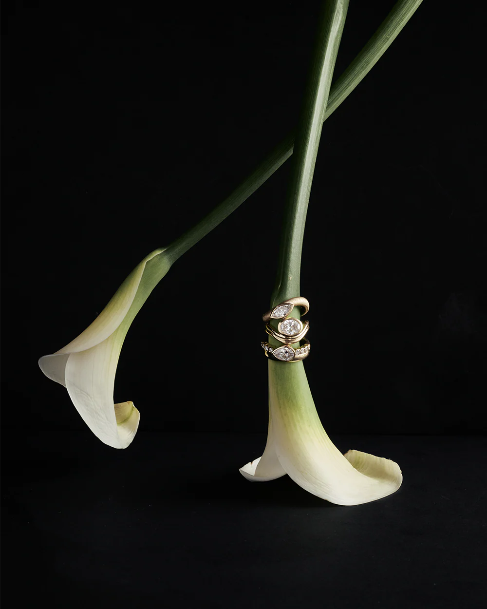 Margot 1.21ct East West Pear Diamond Ring - Image 5