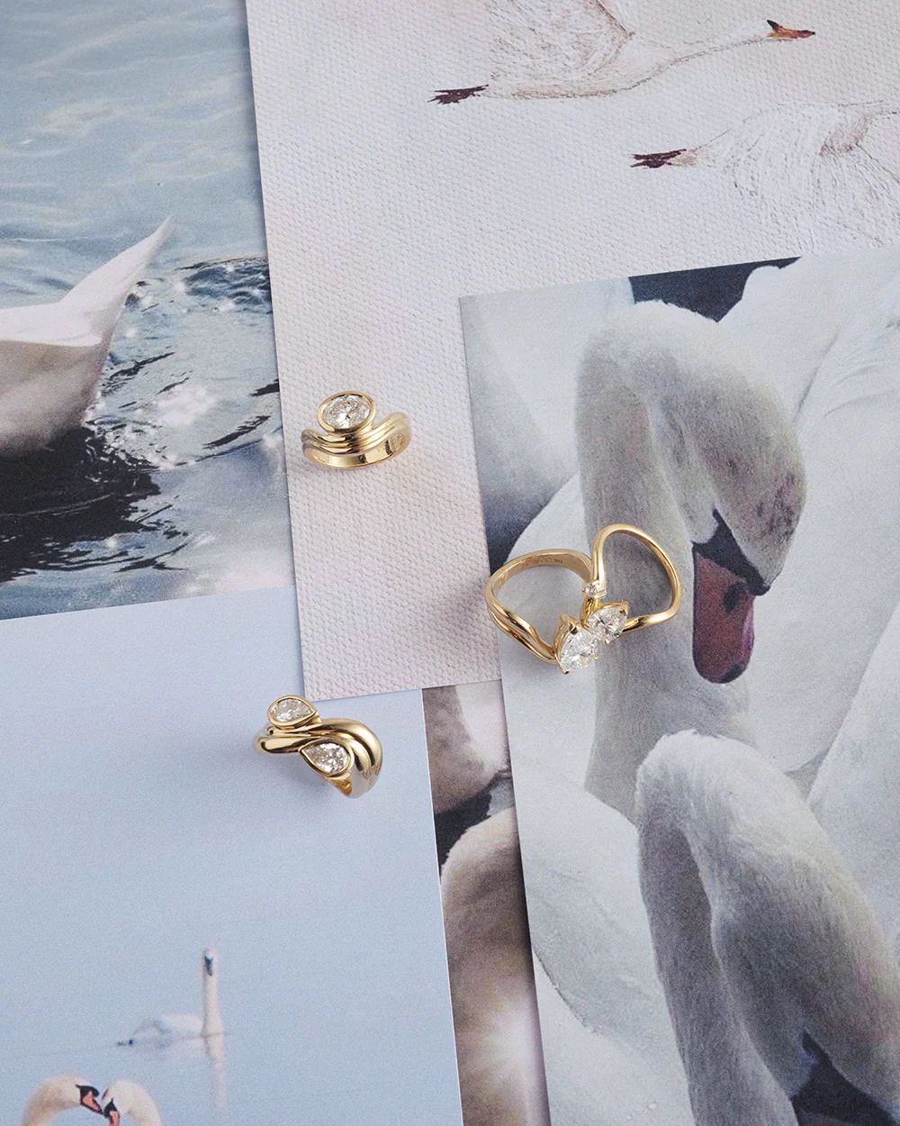 Helena 1.2ct Pear Diamond Engagement Ring - Image 3