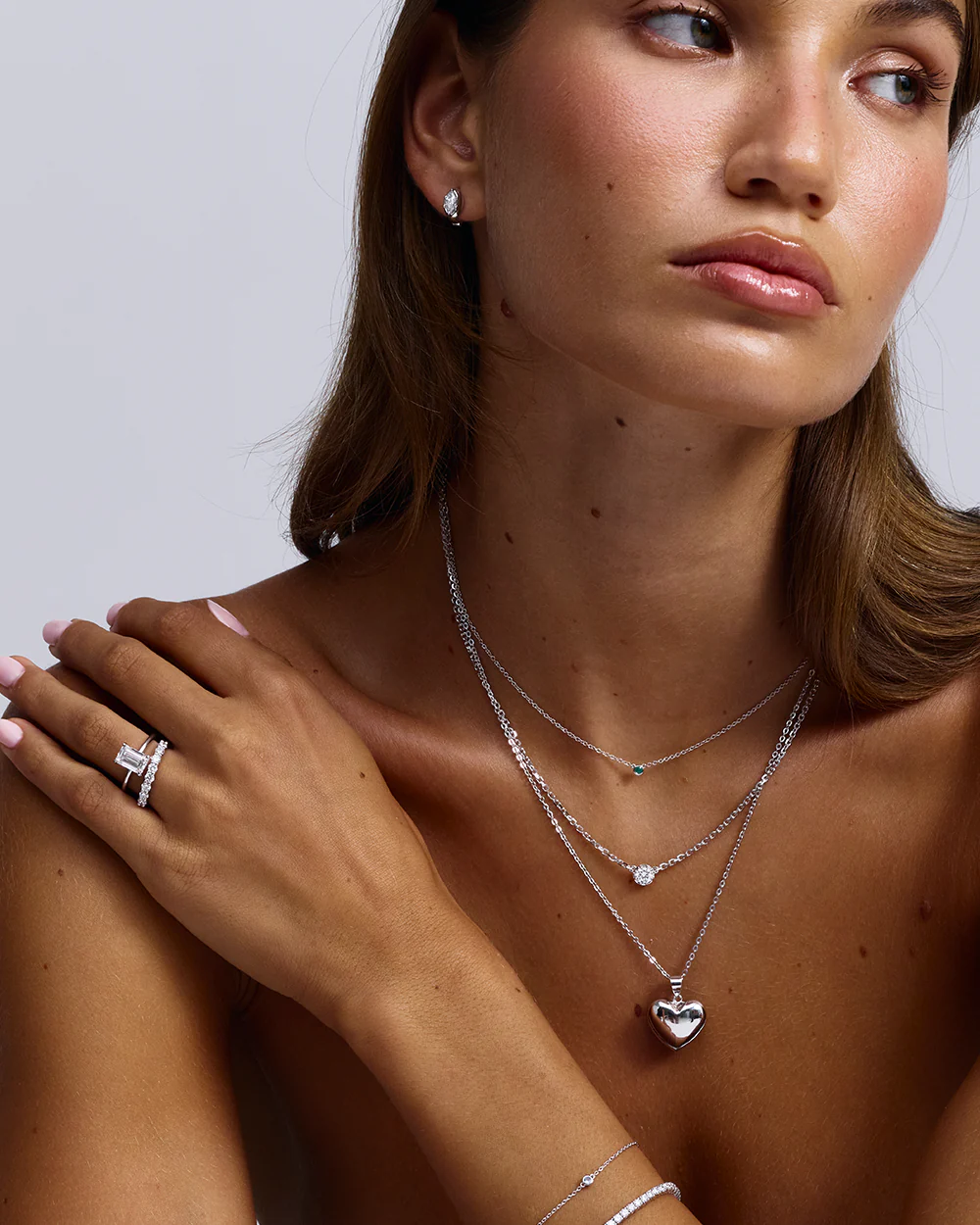 Puffy Heart Necklace - Image 6